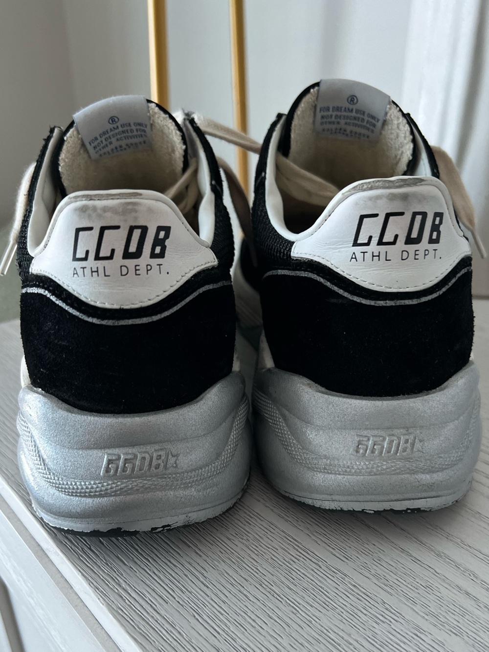 Golden Goose Running Sole Sneaker (Black, Size 41) - Picture 8 of 14